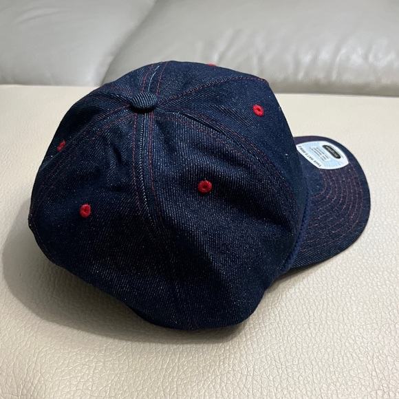 NWT - Brixton Adult Snapback Denim Cap - Picture 5 of 8